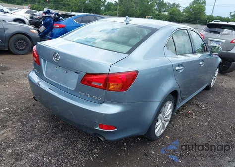 2007 Lexus Is 250 z USA, uszkodzony, nr VIN JTHCK262072011525